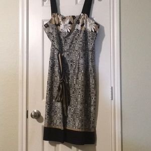 EUC Black and Brown dress 18W